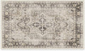 RUGGABLE Washable Vintage Area Rug – Kamran Hazel 3x5, Stain-Resistant, Non-Slip – Small Machine Washable Rugs for Living Room, Bedroom, Hallway, Entryway & Office–with Standard Pad