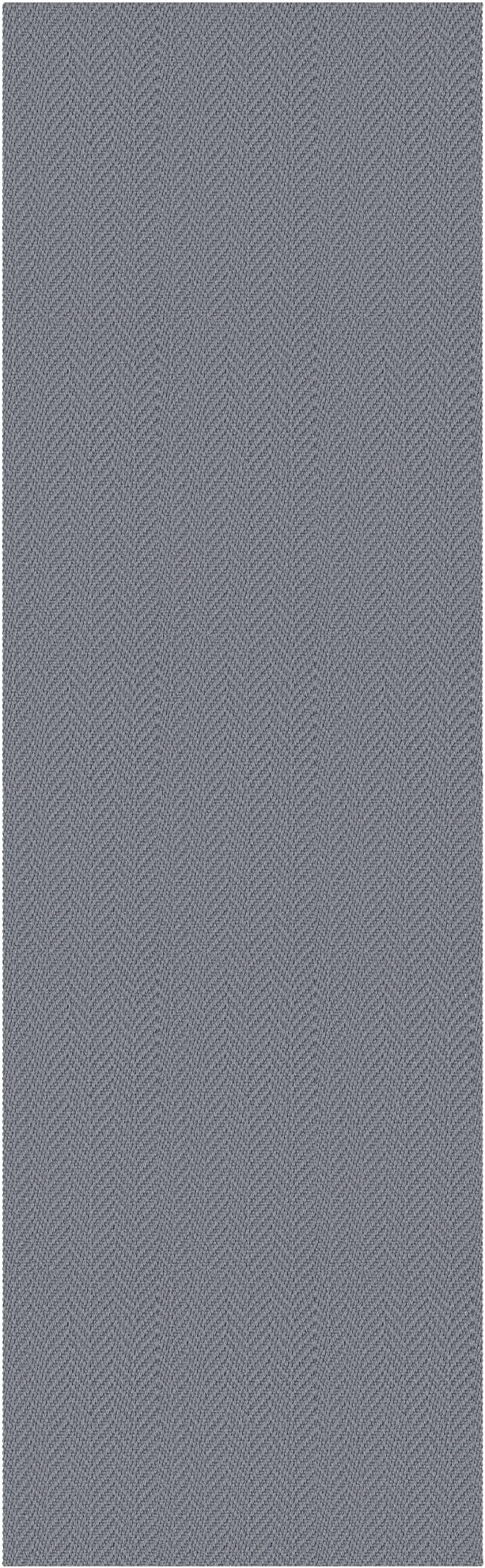 2x8 Ft Braided Runner Rug Washable Runners for Hallways Kitchen Runner Rug with Rubber Backing Cotton Entryway Runner Indoor, Woven Floor Carpet for Hall Kitchen Bedroom, Grey