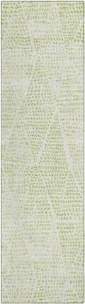 Addison Rugs Chantille ACN591 Aloe 2'3" x 7'6" Indoor Outdoor Hallway Runner Rug, Stain Resistant Washable Kitchen Area Carpet for Bathroom, Laundry and Bedroom Rug