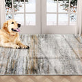 COMSLE Door Mat Soft Absorbent Indoor Front Entryway Rug Machine Washable Entrance Mats for Muddy Paws Non Slip Throw Rugs 36" x 60" Doormat for Inside Foyer Bedroom - Yellow