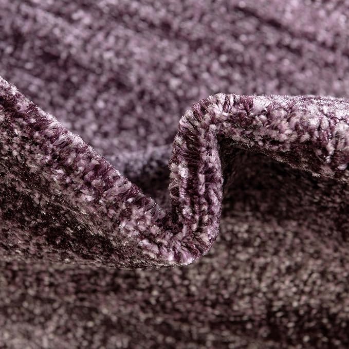 Rugs.com Angelica Collection Rug – 7' x 10' Violet Medium Rug Perfect for Bedrooms, Dining Rooms, Living Rooms