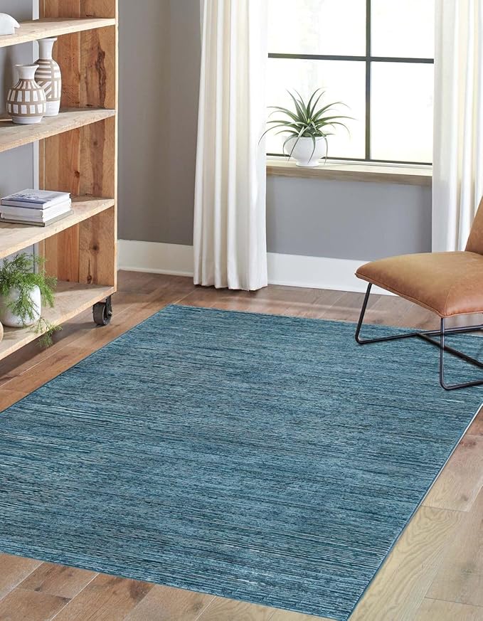 Unique Loom Finsbury Collection Area Rug - Kate (9' x 12' Rectangle, Blue)