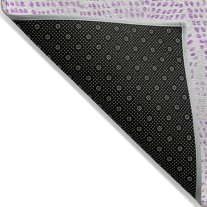 Addison Rugs Chantille ACN591 Purple 2'6" x 3'10" Indoor Outdoor Area Rug, Easy Clean, Machine Washable, Non Shedding, Bedroom, Living Room, Dining Room, Kitchen, Patio Rug