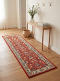 Rugs.com Yasmin Collection Rug – 16 Ft Runner Terracotta Medium Rug Perfect for Hallways, Entryways