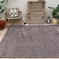 Alfa Rich 3x5 Dark Gray Washable Area Rugs for Living Room Bedroom Kitchen Cotton Decor Solid Runner