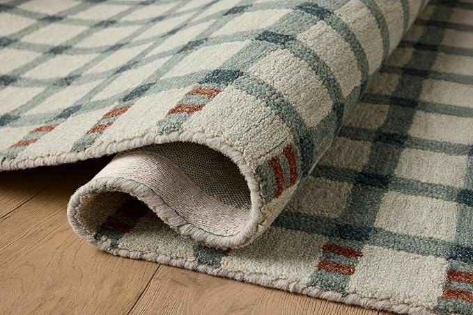 Loloi Magnolia Home by Joanna Gaines Waylon Collection WAY-02 Spa/Brick 3'-6" x 5'-6" Accent Rug