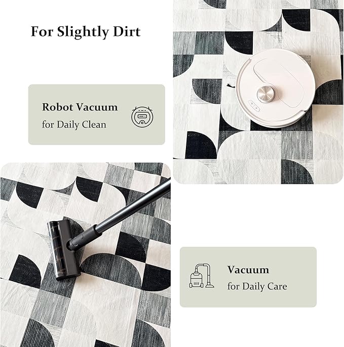 4X6 Rug Boho Washable, Modern Abstract Area Rugs for Bedroom Entryway Living Room Bedside Low-Pile, Small Throw Floor Carpet Non Slip Ultra-Thin Soft Indoor Gray