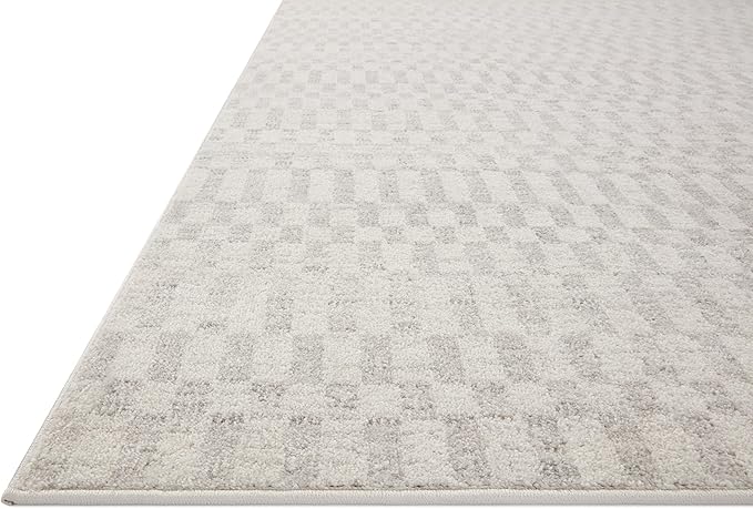Loloi Kamala Collection KAM-05 Ivory/Grey 5'-3" x 7'-9" Area Rug