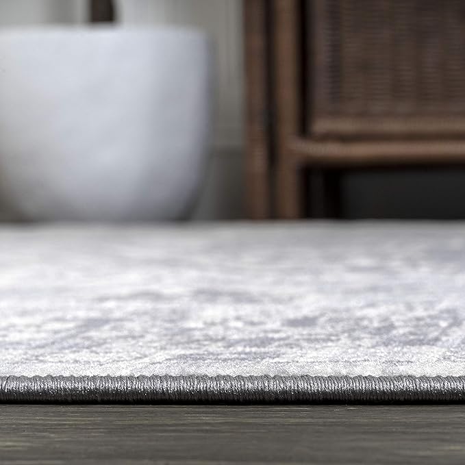 JONATHAN Y Modern Vintage Medallion Light Grey Indoor Area Rug, 3x5, Country, Floral, Easy-Cleaning for Living Room, Bedroom, Kitchen, Pet Friendly, Non-Shedding (MDP108B-3)