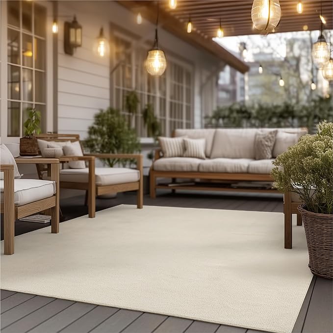 Bedsure 3x5 Faux Wool Area Rugs for Living Room, Machine Washable Carpet, Non-Slip Backing, Pet Friendly Throw Rug for Bedroom Dining Room, Linen