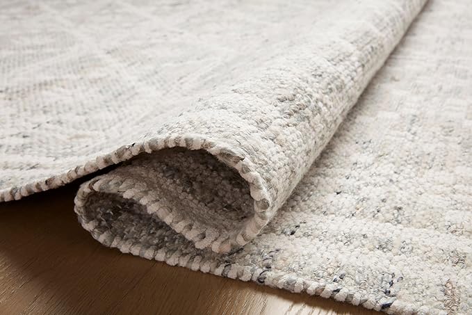 Loloi Angela Rose Rivers Collection RIV-02 Lagoon/Ivory 5'-0" x 7'-6" Reversible Area Rug