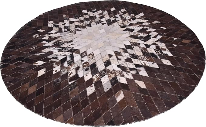 Round Area Rug – Soft and Durable Floor Mat for Living Room, Bedroom, or Entryway – Non-Slip Modern Carpet for Home Decor & Interior Styling(White 10X10)