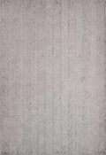 Modern Herringbone Chevron Collection Handcrafted Wool Area Rug - Durable, Zigzag Pattern, for High Traffic, Contemporary Design for Living Room, Bedroom, Dining Room Decor (Smoke Grey, 6' x 9')