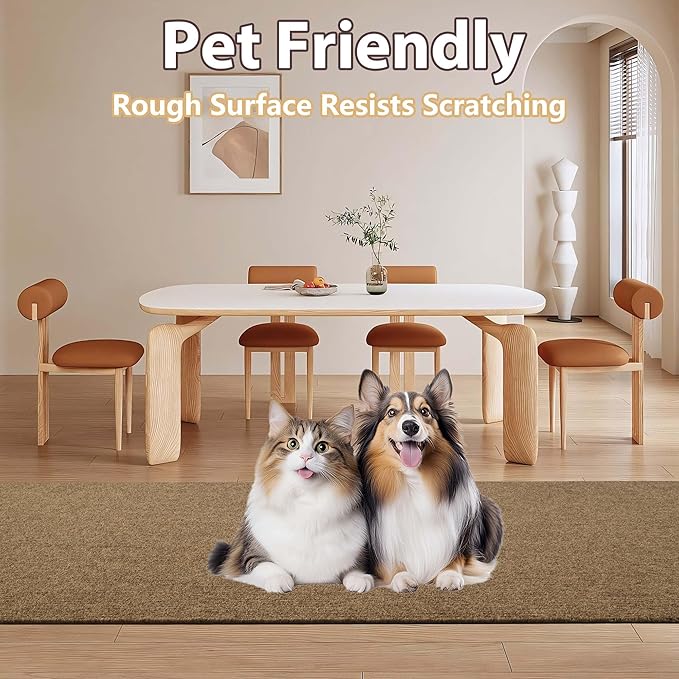jxgzyy Runner Rugs 2'11" x 9'10", Non Slip Entrance Doormat, Thickness Indoor Outdoor Carpet Runner with Rubber Backing, Waterproof Custom Size Heavy Duty Floor Mat for Hallway Laundry Patio Kitchen