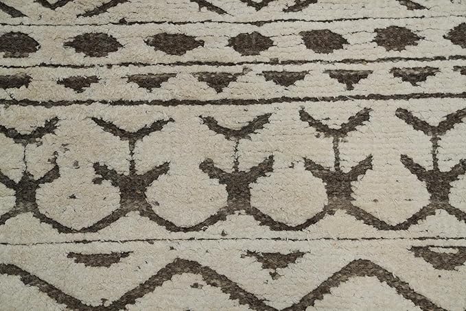 Modern Collection 7' 7'' X 5' 3'' Rug Rug, All-Over Viscose Silk Carpet for Home Décor, Foyer and Hallway