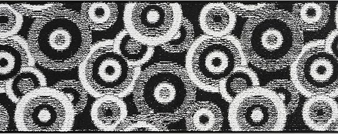 23 ft Extra Long Black Hallway Runner Rug | Non-Slip & Machine Washable | Custom Cut to Size 2'3" x 23' (Runner) | REMNAZ