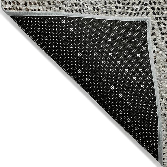 Addison Rugs Chantille ACN591 Gray 9' x 12' Indoor Outdoor Area Rug, Easy Clean, Machine Washable, Non Shedding, Bedroom, Living Room, Dining Room, Kitchen, Patio Rug
