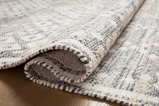 Loloi Angela Rose Rivers Collection RIV-01 Denim/Ivory 9'-3" x 13' Reversible Area Rug