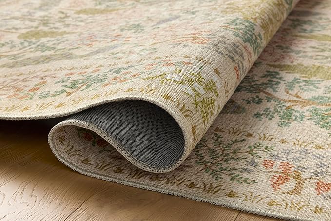 Loloi Rifle Paper Co. Canopy Collection CNP-05 Ivory 6'-0" x 9'-0" Area Rug