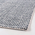 Hand-Tufted 100% Wool Pile Area Rug – Geometric Textured Grid Check Pattern – Thick and Durable Floor Carpet for Bedroom, Living Room, Kids Room, and Dining Area (Charcoal Gray, 10' x 13')