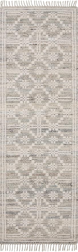 Loloi Angela Rose Rivers Collection RIV-02 Lagoon/Ivory 5'-0" x 7'-6" Reversible Area Rug