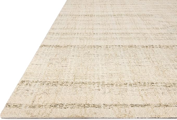 Loloi Chris Loves Julia Chris Collection CHR-02 Natural/Sage 2'-3'' x 3'-9'', .50" Pile Height, Accent Rug