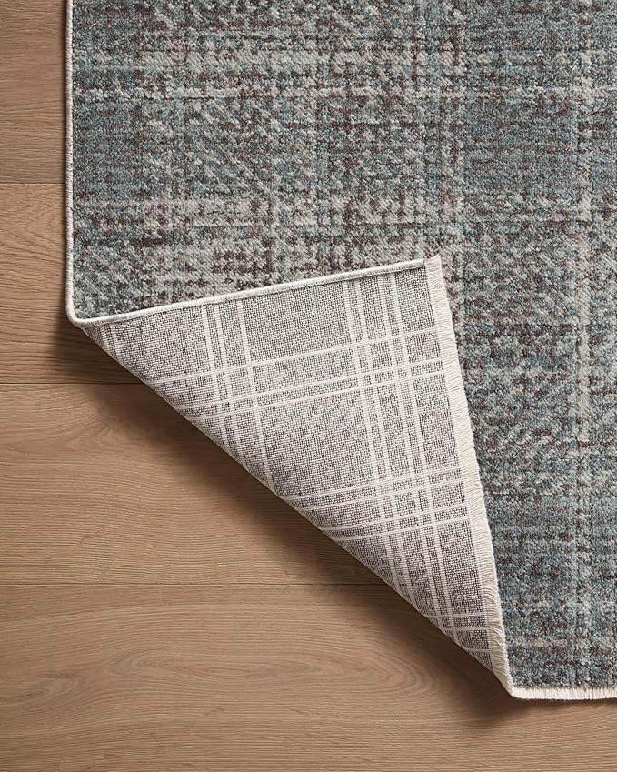 Loloi Angela Rose Ember Collection EMB-09 Denim/Charcoal 9'-6" x 13'-1" Area Rug