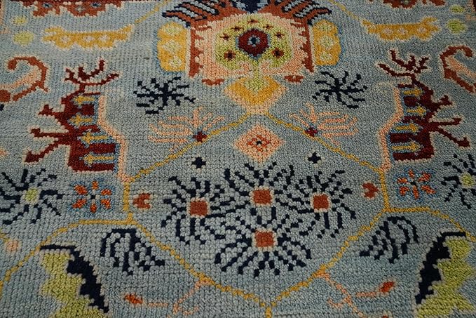 Transitional Collection 7' 10'' X 2' 9'' Runner Rug Rug, All-Over 100% Wool Carpet for Home Décor, Foyer and Hallway