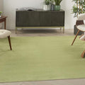 Nourison Home Nourison Essentials Green 5' x Square Area Rug - Easy Clean, Non Shedding, Bed Room, Living Room, Dining Room, Kitchen (5' x Square)