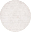 SAFAVIEH Marrakech Collection Area Rug - 6'7" Round, Beige, Moroccan Boho Tribal Tassel Design, Non-Shedding & Easy Care, Ideal for High Traffic Areas in Living Room, Bedroom (MRK517C)