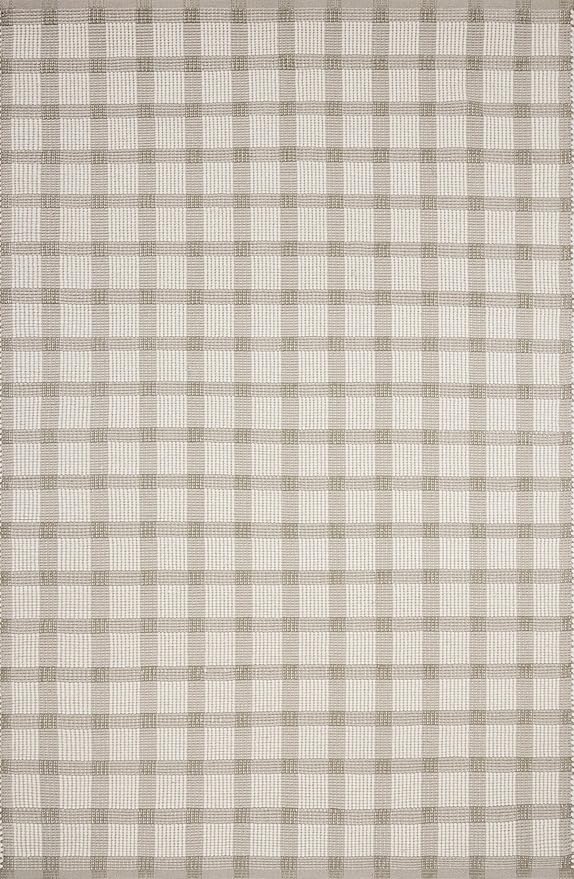 Loloi Magnolia Home by Joanna Gaines Ryder Collection RYD-02 Stone/Ivory 9'-3" x 13' Area Rug