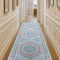 Fame Living Washable Area Rug. Modern Farmhouse. Vintage. Turkish. Bohemian. Distressed. Oriental. Traditional. Rugs for Living Room. Dining. Bedroom. Office. Entryway. Foyer. (856GP, 2'5" x 4'9")