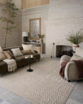 Loloi Amber Lewis Bexley Collection BEX-01 Natural/Birch 2'-7" x 10'-0" Runner Rug Neutral, Textured, Living, Bedroom, Dining, Carpet