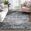 WILLSUN Washable Area Rugs, 3x5 Non-Slip Boho Large Area Rugs for Living Room, Bedroom, Machine Washable Vintage Rug, Indoor Floral Print Carpet for Home Decor, Kid & Pet Friendly Mat