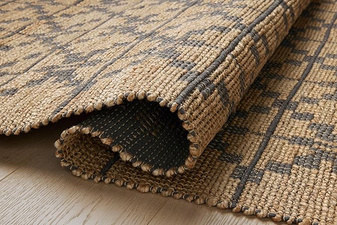 Loloi Chris Loves Julia Judy Collection JUD-05 Natural/Graphite 2'-3" x 3'-9" Accent Rug