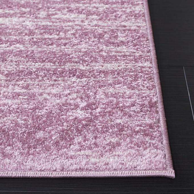 SAFAVIEH Adirondack Collection Area Rug - 10' Square, Cream & Purple, Modern Ombre Design, Non Shedding & Easy to Clean, Ideal for Living Room, Bedroom, Office, Dining Space (ADR113L)