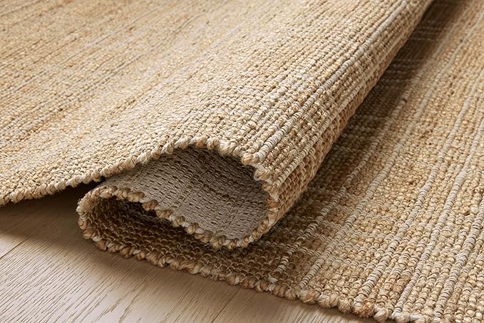 Loloi Chris Loves Julia Judy Collection JUD-01 Natural/Cream 9'-3" x 13' Area Rug