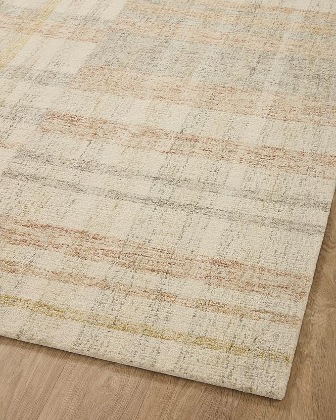 Loloi Chris Loves Julia Chris Collection CHR-04 Natural/Multi 3'-6'' x 5'-6'', .50" Pile Height, Accent Rug