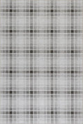 Dash & Albert Andri Plaid Black Machine Washable Rug, 5 X 8 Feet, Black/White Plaid Pattern