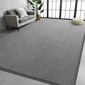 Large Area Rugs for Living Room Bedroom, 6x9 Feet Grey Rug, Minimalist Modern Shag Rug, Soft Thick Comfy Memory Foam Indoor Carpet, Non-Slip Washable Rug for Boys Girls Dorm Nursery Room Home Decor