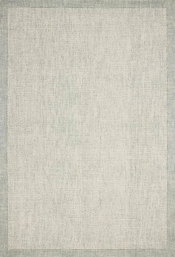 Loloi Magnolia Home by Joanna Gaines Henley Collection HNY-01 Ivory/Spa 8'-6" x 11'-6" Area Rug