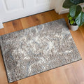 Rugshop Abstract Marble Shag Area Rug Blue 2' x 3' Ideal for Entryways, Kitchens, or Small Spaces