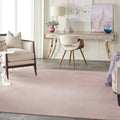 Nourison Home Nourison Essentials Pink 10' x 14' Area Rug - Easy Clean, Non Shedding, Bed Room, Living Room, Dining Room, Kitchen (10' x 14')