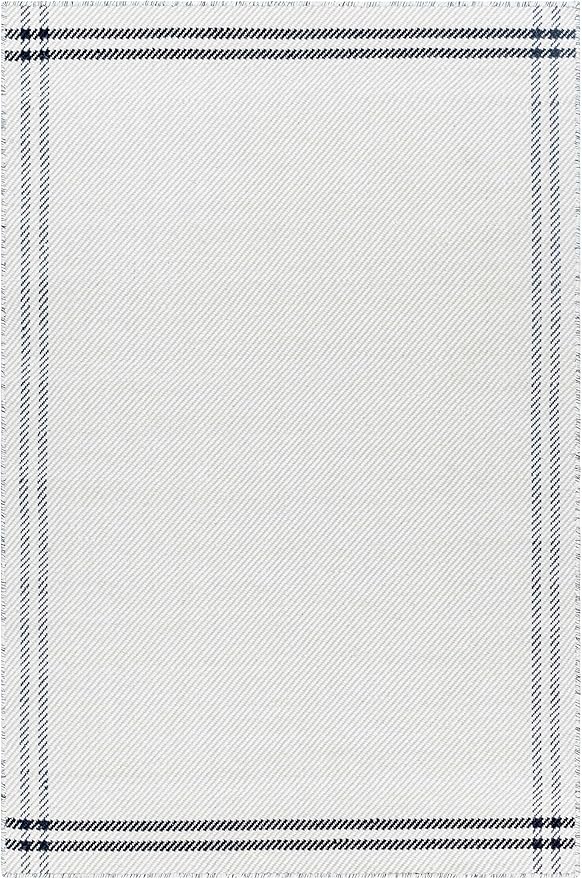 Mark&Day Wool Rugs, 4x6 Janmichael Cottage Light Silver/Black Area Rug, Silver Black Carpet for Living Room, Bedroom or Kitchen (3'6" x 5'6")