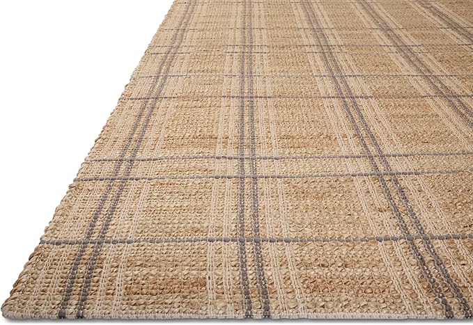 Loloi Chris Loves Julia Judy Collection JUD-02 Natural/Stone 3'-6" x 5'-6" Accent Rug