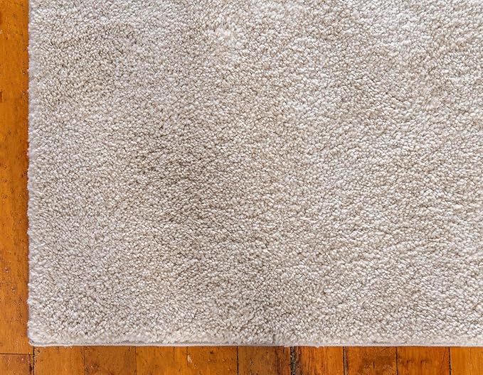 Unique Loom Solo Collection Area Rug - Calabasas (2' 2" x 3' 1" Rectangle, Ivory)