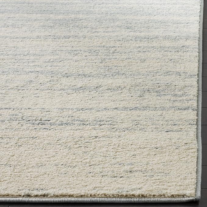 SAFAVIEH Adirondack Collection Runner Rug - 2'6" x 10', Slate & Cream, Modern Ombre Design, Non Shedding & Easy to Clean, Ideal for Hallway, Foyer, Kitchen, Entryway, Bedroom (ADR113T)