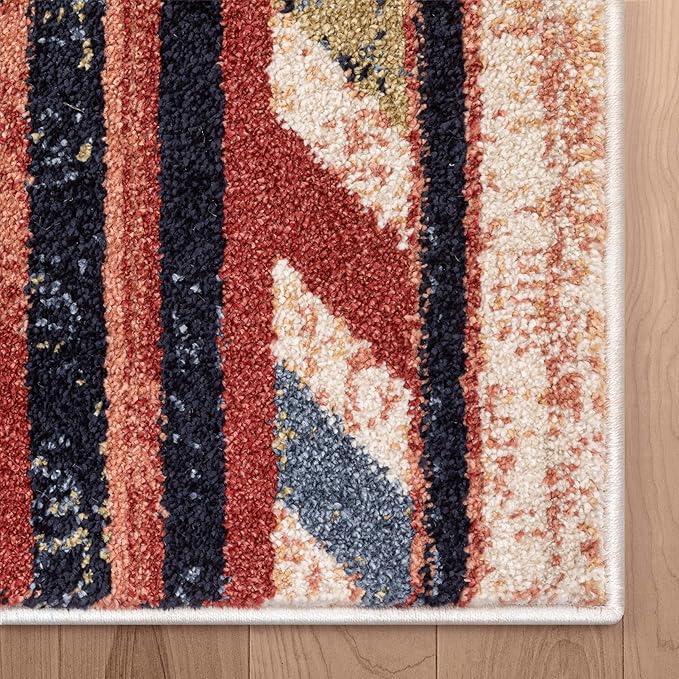Well Woven Tulsa Lea Cream Traditional Southwestern Tribal 3x5 (3'11" x 5'3") Area Rug