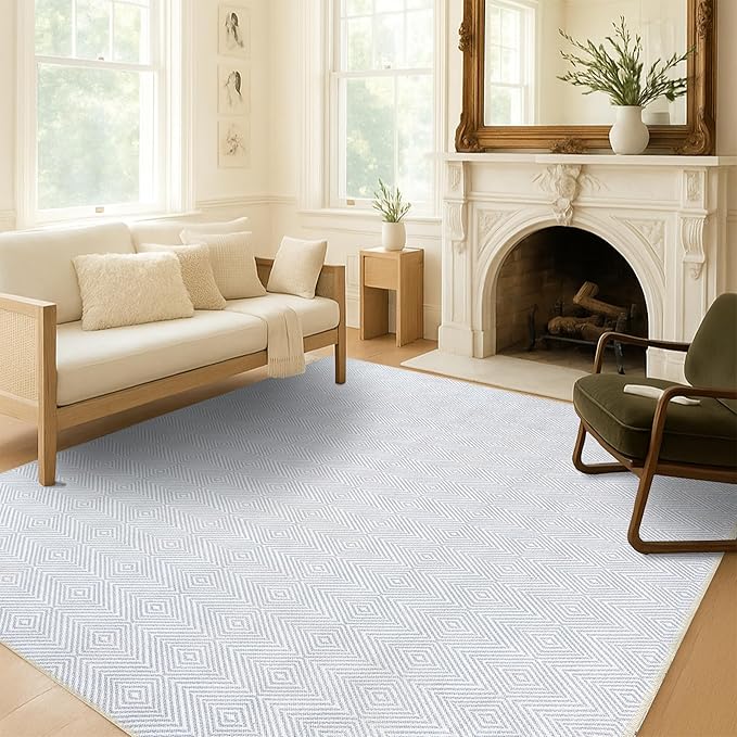 Fame Living Washable Area Rug. Modern Farmhouse. Vintage. Turkish. Bohemian. Distressed. Oriental. Traditional. Rugs for Living Room. Dining. Bedroom. Office. Entryway. Foyer. (864CC, 2'5" x 4'9")