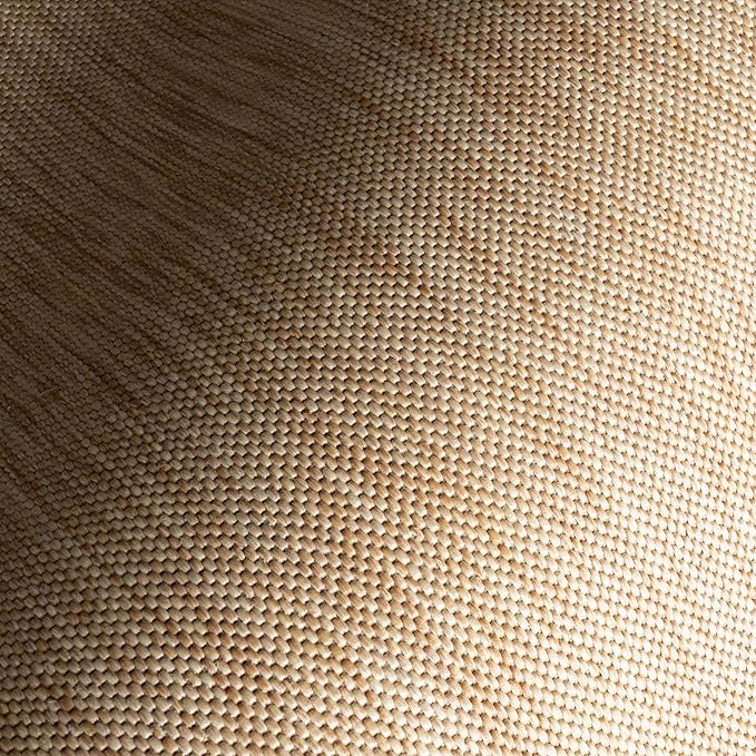 Nuloom Asha Tan/Ivory, 5' x 8', Casual, Striped Border, Soft and Cozy, High Traffic, Stain Resistant, Easy Clean, Durable Area Rug for Indoor/Outdoor Patio, Deck, Porch, Garden, Courtyard